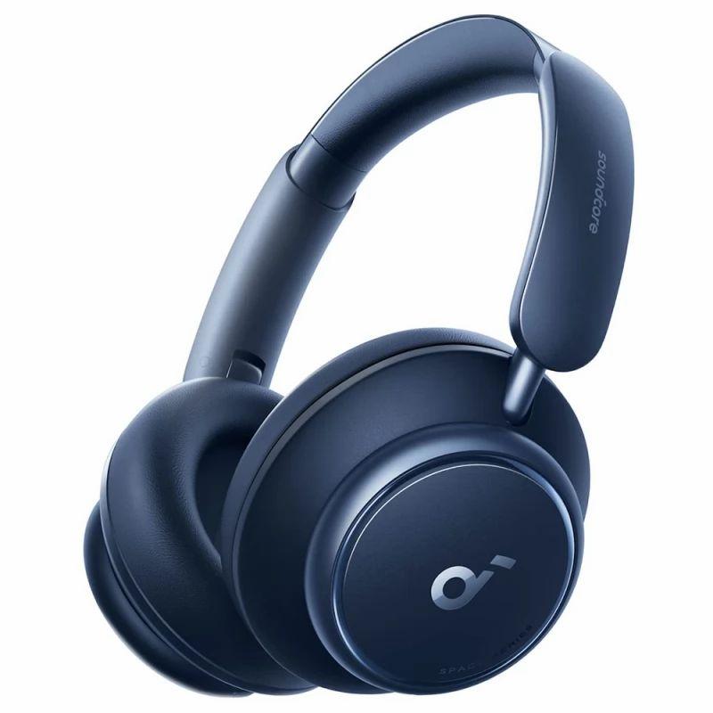 Anker Soundcore Space Q45 Headphones, Adaptive ANC, 50 Hours Playtime (ANC on), Bluetooth 5.3 – Dark Blue  |   Headphones Audio Dark Blue