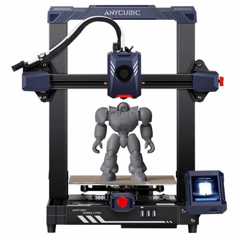 Anycubic Kobra 2 Pro 3D Printer, 25-Point Auto Leveling, 500mm/s Max Printing Speed, 250x220x220mm  |   3D Printers 3D Printers 3D Printers