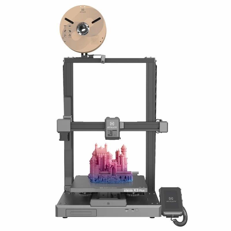 Artillery Sidewinder X3 Plus 3D Printer, Auto-Leveling, 300mm/s Max Printing Speed, Dual-Gear Direct Extruder  |   3D Printers 3D Printers 3D Printers