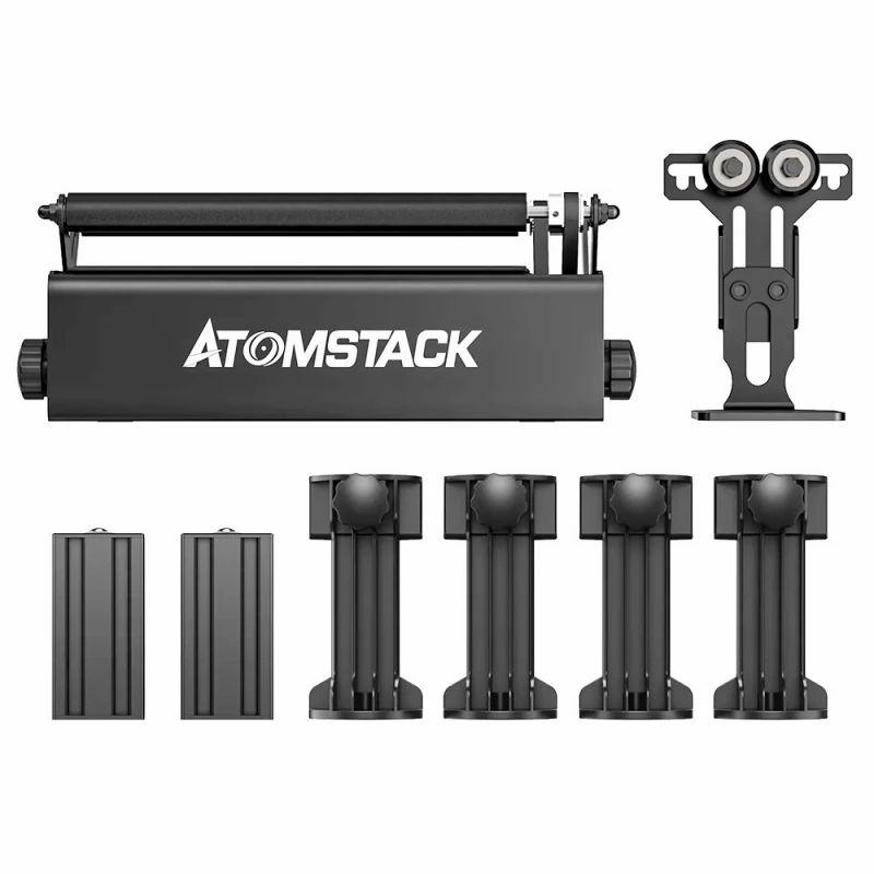 ATOMSTACK R3 Pro Rotary Roller, Separable Support Module and Extension Towers, 360 Degree Rotating  |   Accessories Accessories Accessories