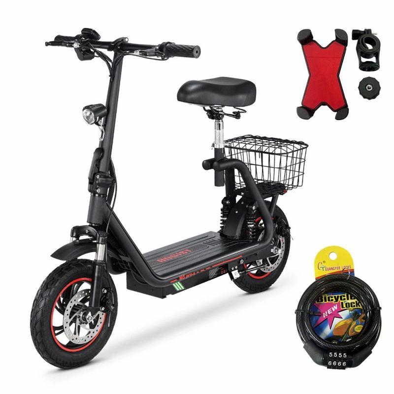 Bogist M5 Pro-S Electric Scooter with Seat, 500W Motor, 12 Inch Pneumatic Tire, 48V 13Ah Battery  |   Electric Scooter Electric Scooter Electric Scooter