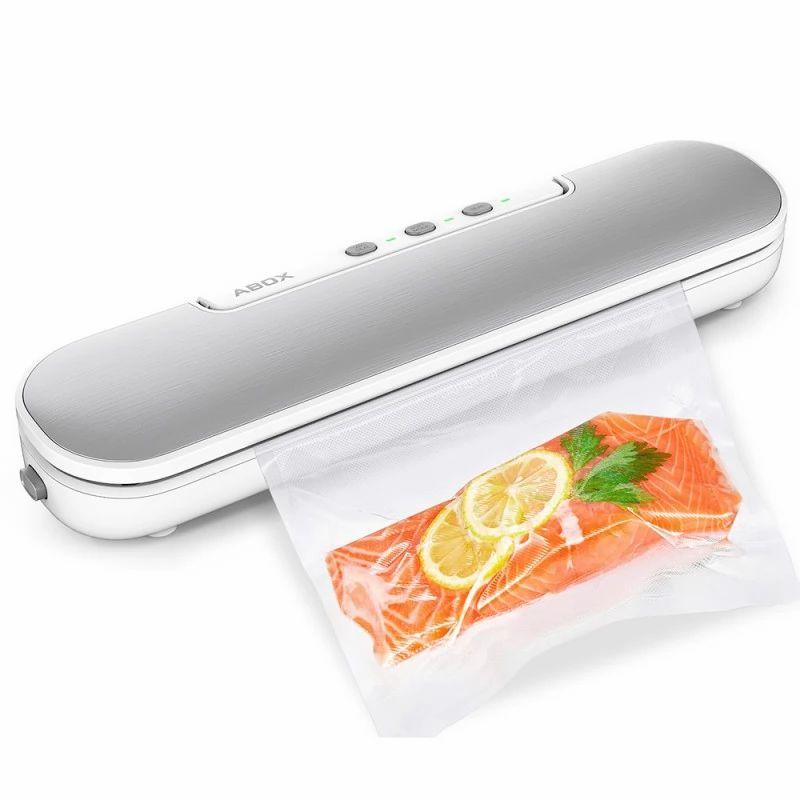 CalmDo V69 Manual Vacuum Sealer Machine Magnetic Design Keep Food Fresh – White  |   Kitchen Tools & Gadgets Kitchen & Dining Kitchen Tools & Gadgets