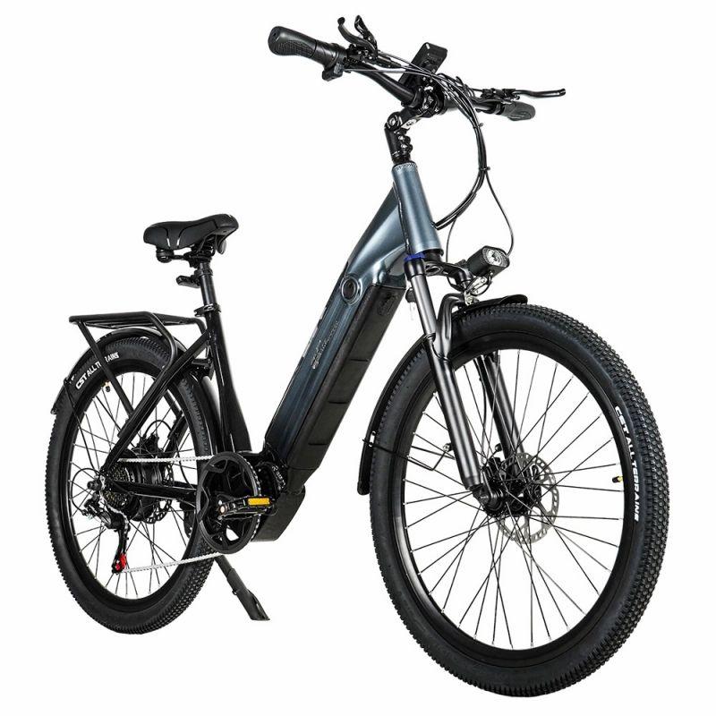 CMACEWHEEL L26 Electric Bike, 500W Motor, 48V 17Ah Battery, 26*2.1″ CST Tires, 45km/h Max Speed – Grey  |   Electric Bike Electric Bike Electric Bike