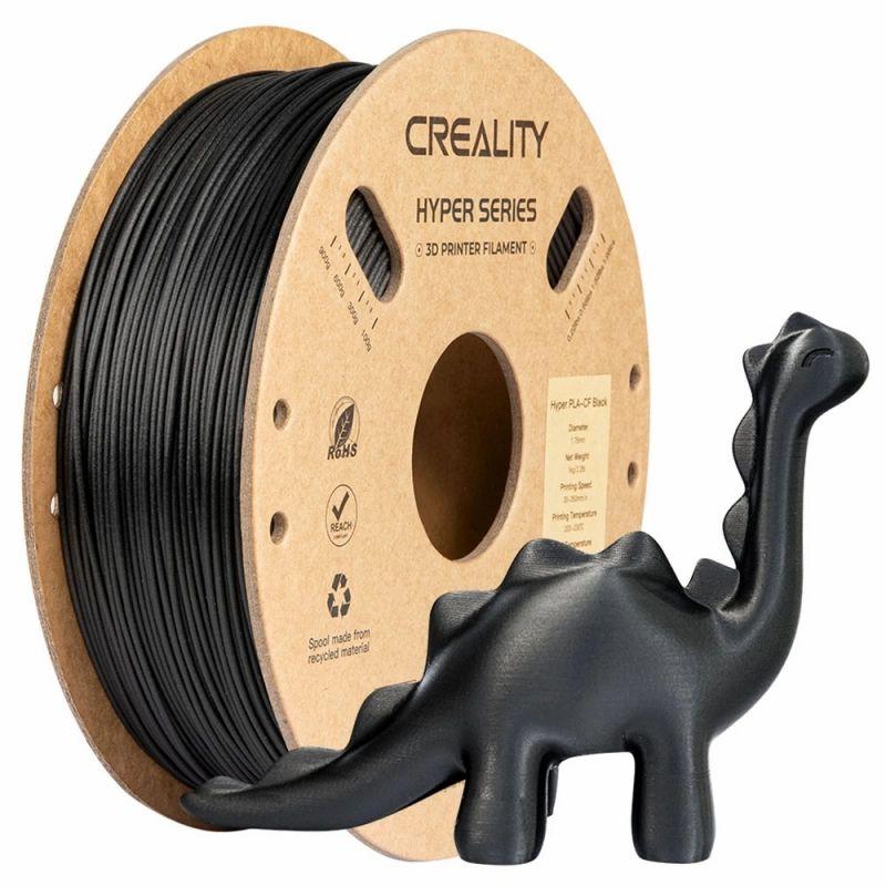 Creality Hyper PLA-CF Filament 1kg – Black  |   3D Printers Accessories 3D Printers & Accessories 3D Printers Accessories