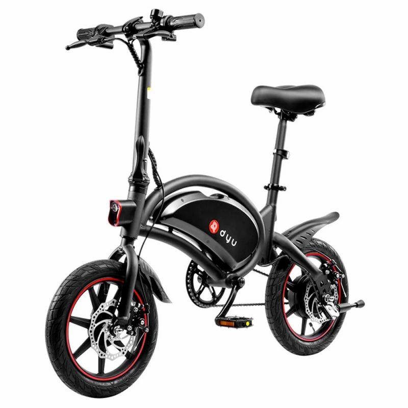 DYU D3F With Pedal Foldable Moped Electric Bike -10AH Lithium Battery  |   Electric Bike Electric Bike Electric Bike