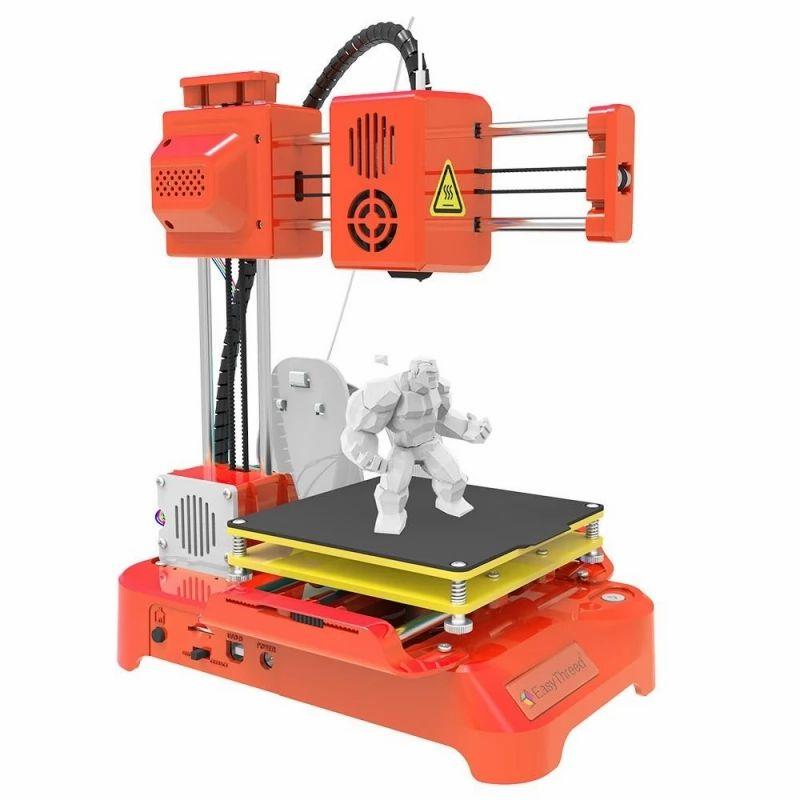 EasyThreed K7 3D Printer, 4 Leveling Buttons, 0.1-0.2mm Accuracy, 10-40mm/s Print Speed, 100x100x100mm  |   3D Printers 3D Printers 3D Printers