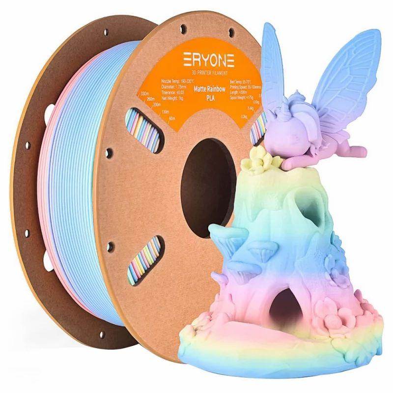 ERYONE Matte PLA Filament 1kg – Rainbow Macaron  |   3D Printers Accessories 3D Printers & Accessories 3D Printers Accessories