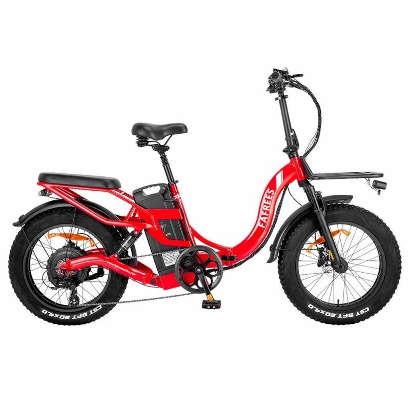 Fafrees F20 X-Max 20*4.0 inch Fat Tire Foldable Electric Bike, 750W Motor, 30Ah Battery, Max Speed 25km/h – Red  |   Electric Bike Electric Bike Electric Bike