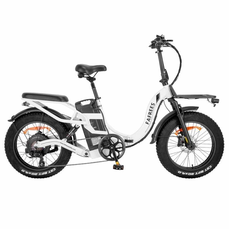 Fafrees F20 X-Max 20*4.0 inch Fat Tire Foldable Electric Bike, 750W Motor, 30Ah Battery, Max Speed 25km/h – White  |   Electric Bike Electric Bike Electric Bike