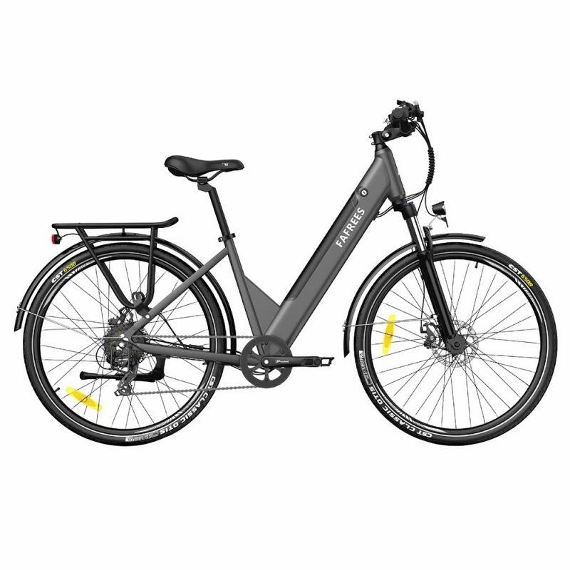 FAFREES F28 Pro Step-through City Electric Bike, 27.5 Inch Tire, 250W Motor, 36V 14.5Ah Battery, App Control – Black  |   Electric Bike Electric Bike Electric Bike