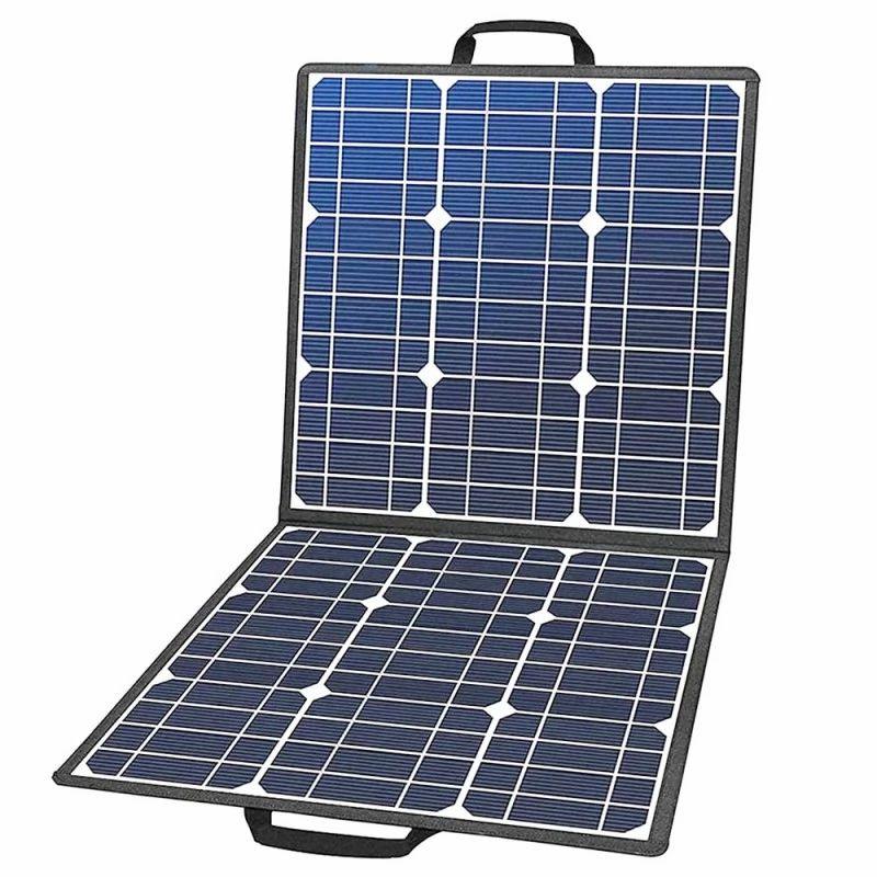 Flashfish SP 18V 100W Portable Solar Panel Dual USB Foldable Solar Charger for Outdoor Power Supply Camping Travel  |   Solar Panel Energy Savings Solar Panel