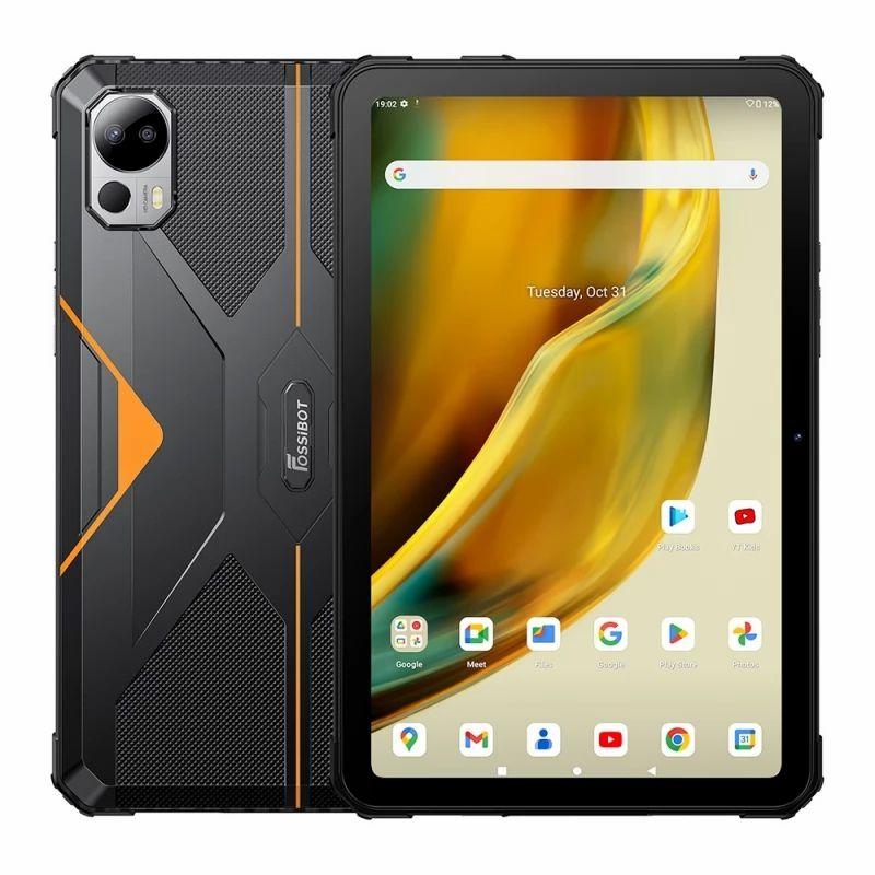 FOSSiBOT DT1 Lite 10.4-inch Rugged Tablet, MT8788 Octa-core 2.0GHz, Android 13.0, 2K FHD Display – Orange  |   Solar Panel Energy Savings Power Station Solar Generator