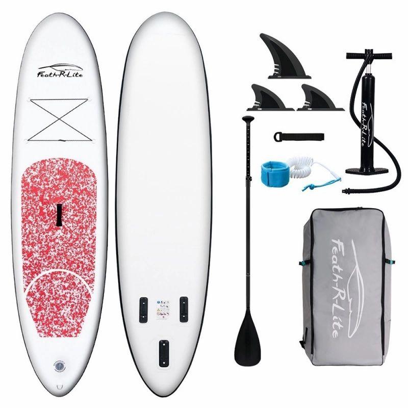 FunWater SUPFR04C Stand Up Paddle Board 305*76*15cm – White Red  |   Paddle Board Paddle Board Paddle Board