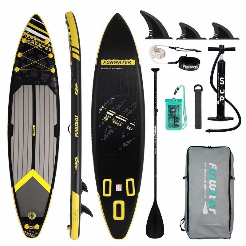 FunWater SUPFW16F Stand Up Paddle Board 350*84*15cm – Black  |   Paddle Board Paddle Board Paddle Board