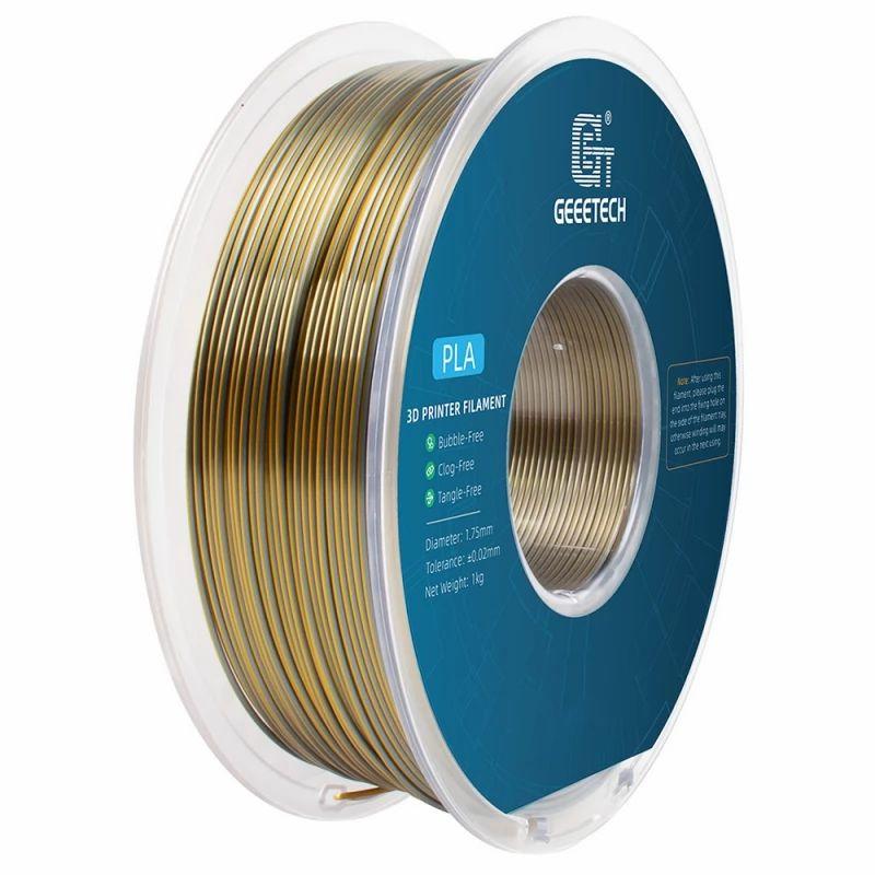 Geeetech Dual Color Silk PLA Filament 1kg – Gold and Silver  |   3D Printers Accessories 3D Printers & Accessories 3D Printers Accessories