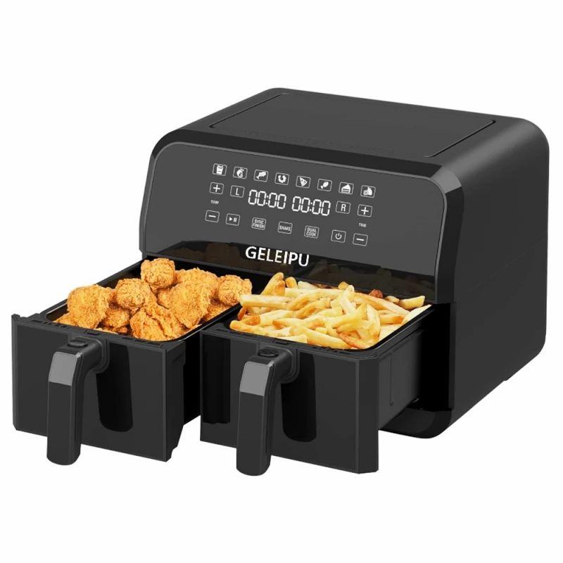 GELEIPU DL28 8 Quarts Air Fryer, 8 Cooking Presets, Dual Nonstick  |   Kitchen Tools & Gadgets Kitchen & Dining Kitchen Tools & Gadgets