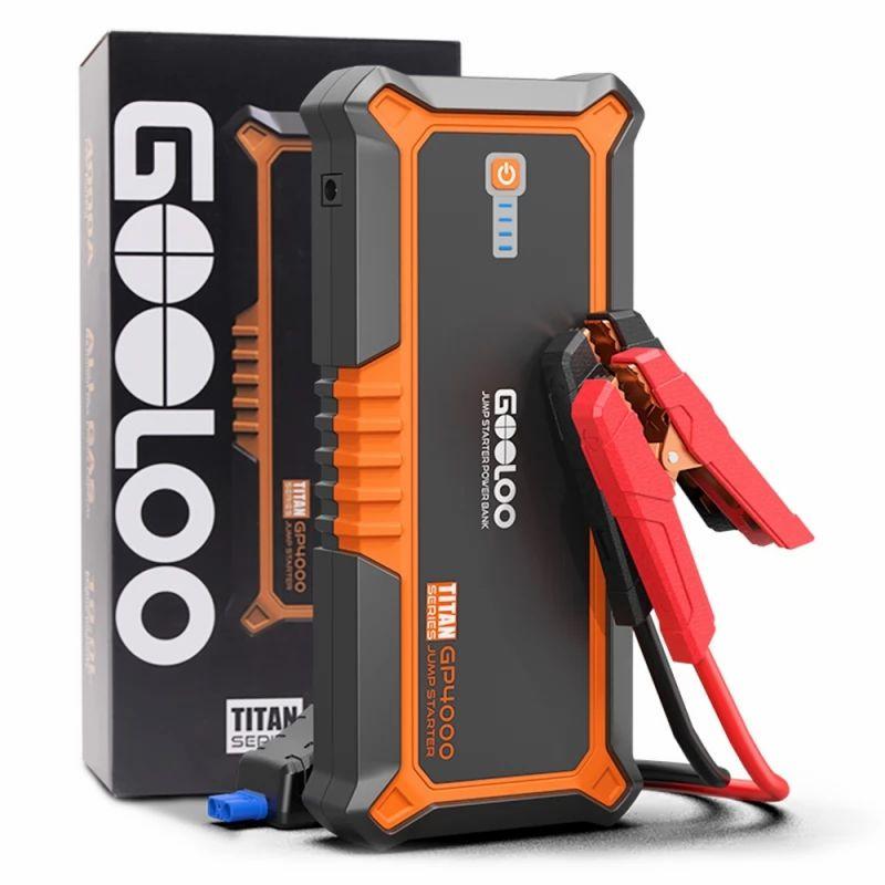 GOOLOO GP4000 Jump Starter, 4000A Peak Car Starter, 12V Lithium Jump Box, Auto Battery Booster Pack  |   Car Parts & Gadgets Car Maintenance Equipment Car Parts & Gadgets