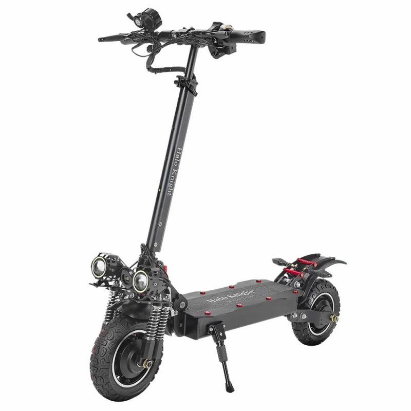 Halo Knight T104 Electric Scooter, 10 inch Off-road Tires, 52V 1000W*2 Motor, 65km/h Max Speed, 52V 21Ah Battery, 45km Range  |   Electric Scooter Electric Bike Electric Bike