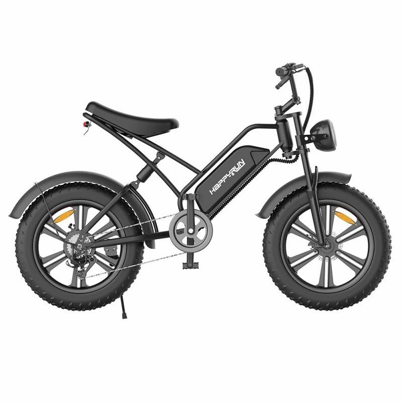 HAPPYRUN HR-G50 20 Inch Tire Retro Electric Bike – 750W Brushless Motor & 18Ah Lithium-ion Battery  |   Electric Bike Electric Bike Electric Bike