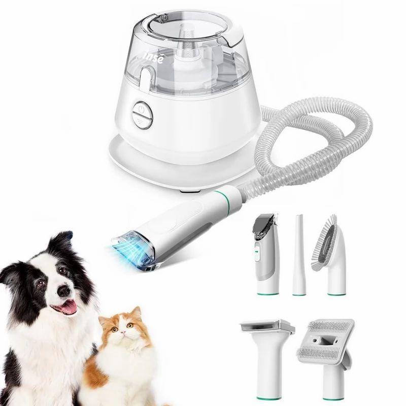 INSE P20 Dog Clipper with Pet Hair Vacuum Cleaner With 5 Proven Care Tools  |   Pet Supplies Pet Supplies Pet Supplies