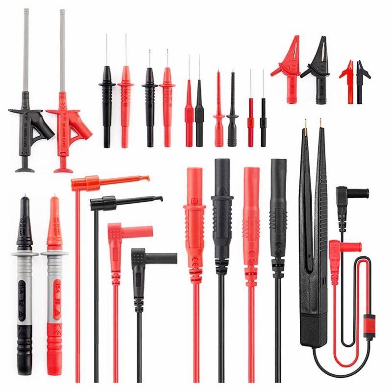 KAIWEETS KET05 Multimeter Test Leads Kit 23PCS  |   Tools Electronics Black & Red