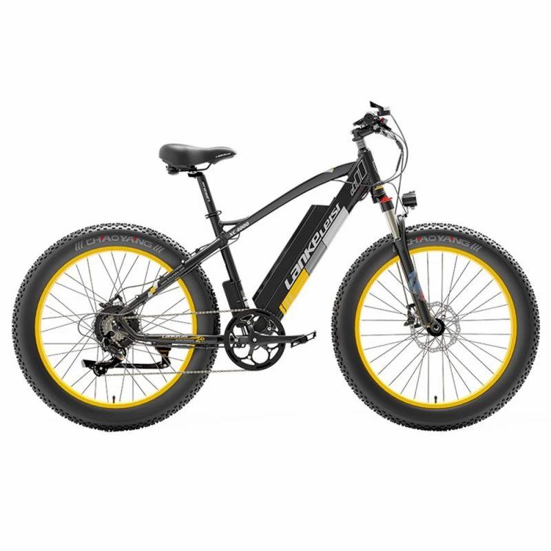 LANKELEISI XC4000 26*4.0 Inch Fat Tires Electric Bike Max Range 120KM Max Speed 40 km/h – 1000W Motor & 48V 17.5Ah Battery  |   Electric Bike Electric Bike Electric Bike