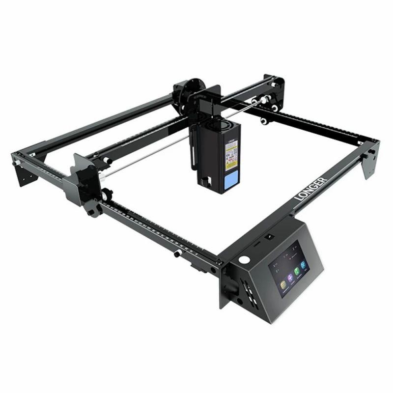 LONGER RAY5 20W Laser Engraver, 0.08*0.1mm Laser Spot, Color Touchscreen, 32-Bit Chipset, APP Connection, 375*375mm  |   Accessories 3D Printers 3D Printers