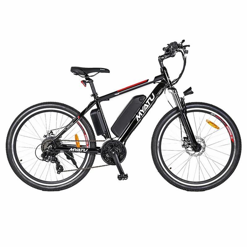 Myatu M0126 26″ Tires Spoked Wheel Electric Bike, 250W Motor, 36V 12.5Ah Battery, 25km/h Max Speed, 50miles Range  |   Electric Bike Electric Bike Electric Bike