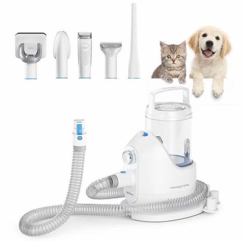 Neakasa P2 Pro Dog Clipper with Vacuum Cleaner, Professional Pet Grooming Set, Pet Hair Clipper with 5 Care Tools  |   Pet Supplies Pet Supplies Pet Supplies