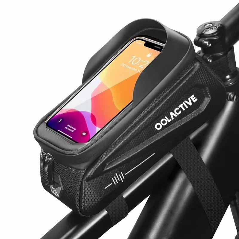 OOLACTIVE LF-0402 Bike Phone Front Frame Bag 2.6L Capacity TPU High Sensitive Touch Screen for Phone 4.7-6.5 Inch  |   Other Accessories Other Accessories Other Accessories