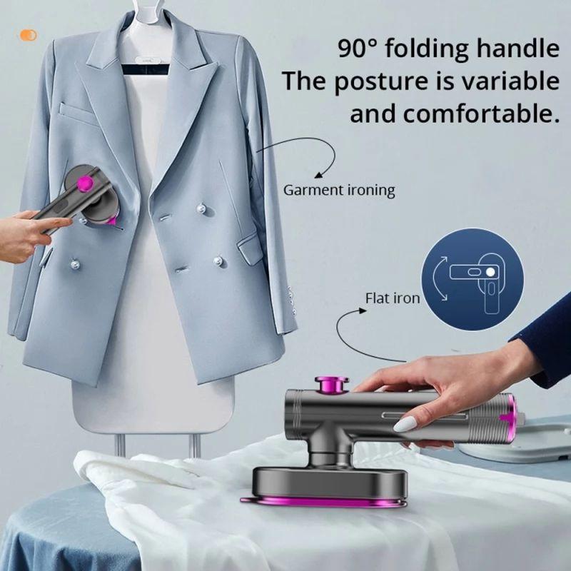 Portable Handheld Iron Mini Handheld Steamer Iron Home Travel Ironing Machine – White  |   Home Gadgets Home Gadgets Home Gadgets