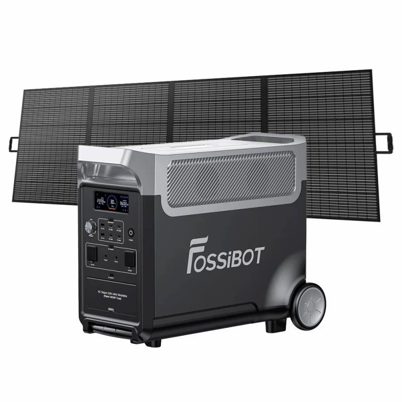 [Pre-sale] FOSSiBOT F3600 + 1 Pcs FOSSiBOT SP420 420W Solar Panel Kit  |   Solar Panel Energy Savings Power Station Solar Generator