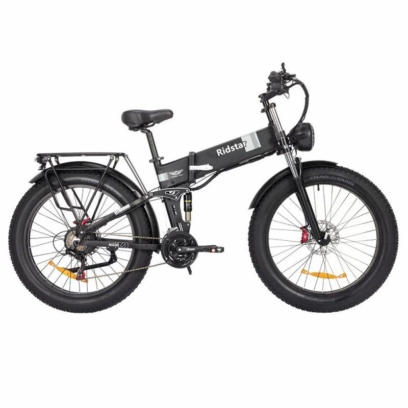 Ridstar H26 Pro Electric Bike, 26*4.0 inch Fat Tires, 1000W Motor, 48V/20Ah Battery, 36mph Max Speed  |   Electric Bike Electric Bike Electric Bike