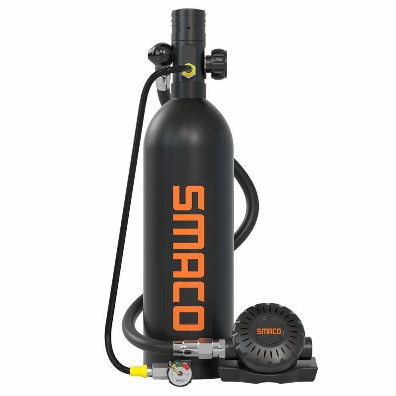 SMACO S400 Pro 1L Scuba Tank – Black  |   Other Accessories Diving Tank Diving Tank