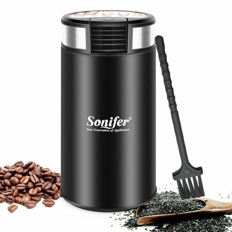 Sonifer SF3526 200W 50g Mini Electric Coffee Grinder, Cafe Grass Nuts Herbs Grains Pepper Coffee Beans Grinding Machine  |   Coffee Maker Coffee Maker Coffee Maker