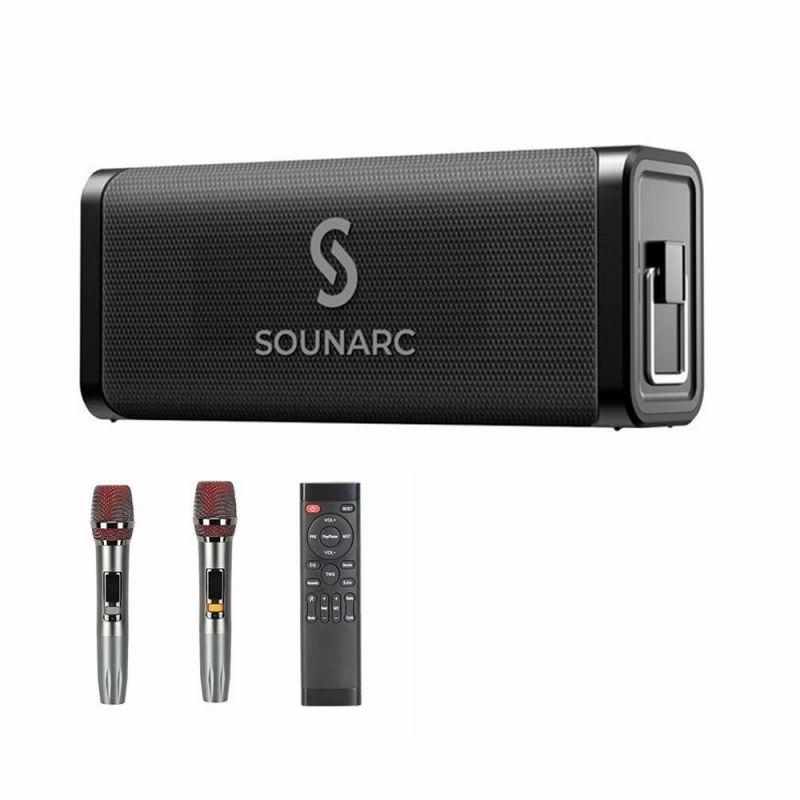 SOUNARC M1 80W IPX6 Dual Microphone Bluetooth Speaker  |   Audio Audio Audio