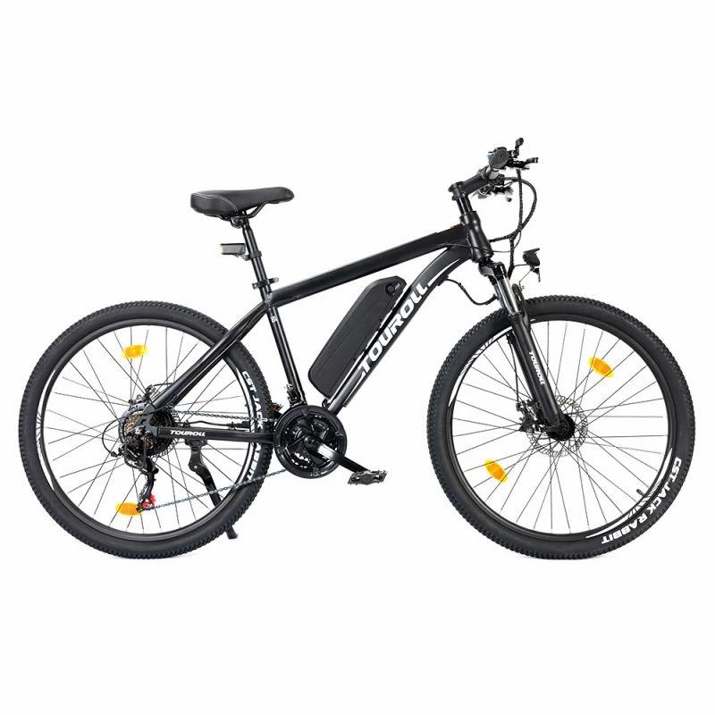 Touroll U1 29 MTB Electric Bike with 250W Motor, 13Ah Removable Battery, 65KM Range, 29×2.25′ CST Off-Road Tires  |   Electric Bike Electric Bike Electric Bike