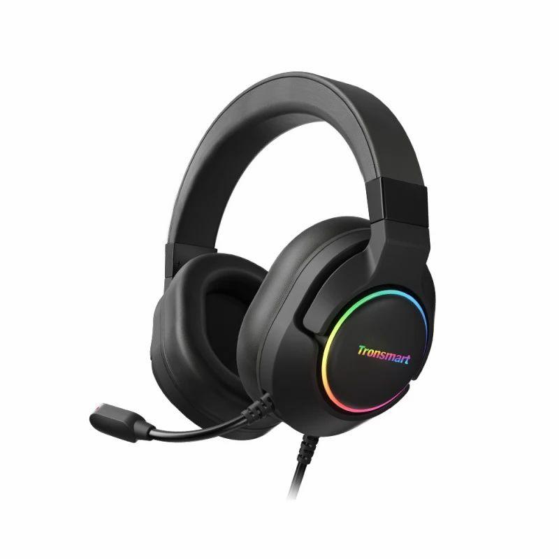 Tronsmart Sparkle Virtual 7.1 Gaming Headset with RGB Lighting, USB Port  |   Audio Audio Audio