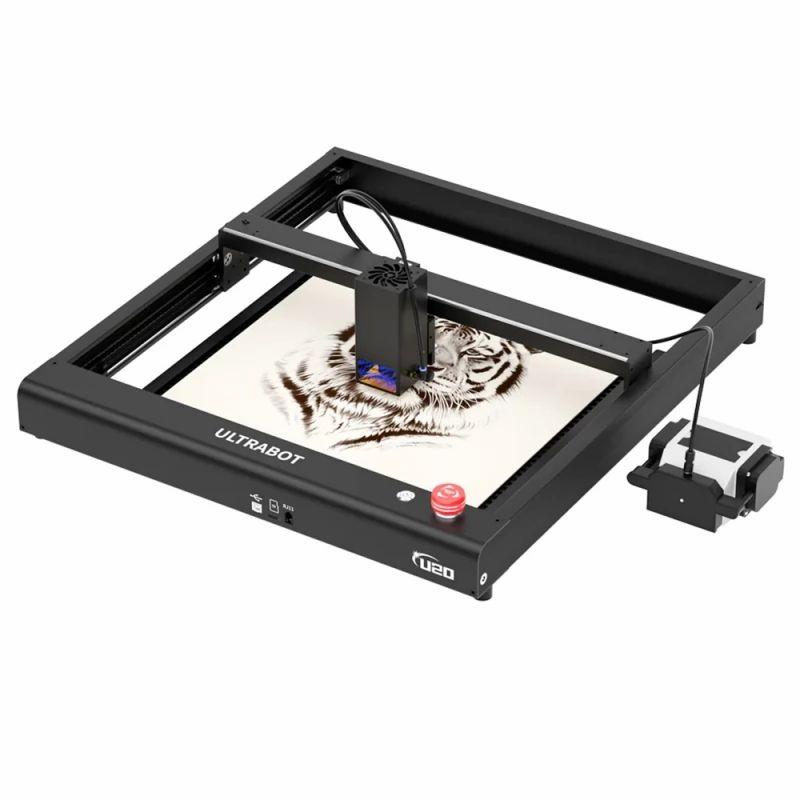 TRONXY Ultrabot U20 20W Laser Engraver, Protective Cover, Air Assist Pump, 360° Rotating Roller, 0.15mm Accuracy  |   3D Printers 3D Printers 3D Printers