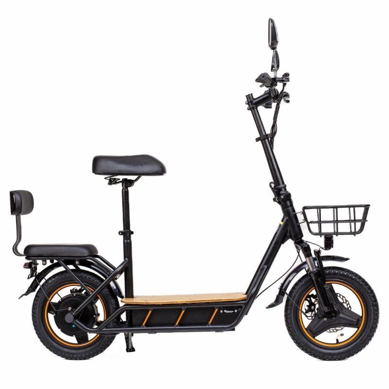 (Upgraded Version) KuKirin C1 Pro Foldable Electric Scooter with Seat, 500W Motor, 48V 26Ah Battery, 14-inch Tire  |   Electric Bike Electric Bike Electric Bike