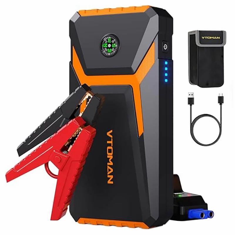 VTOMAN V6 PRO 2000A Car Jump Starter, with LED Light, Fast Charge, for Up 7.0L Gas and 5.0L Diesel Engines  |   Car Parts & Gadgets Car Maintenance Equipment Car Parts & Gadgets