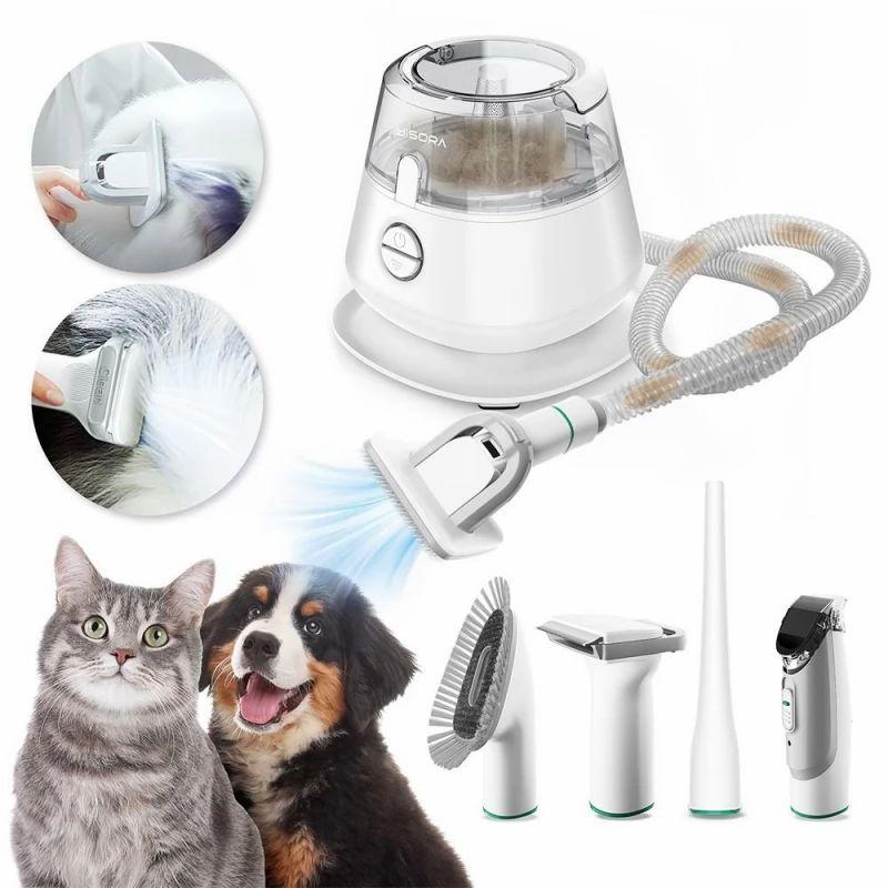 YISORA P20S Dog Clipper with Pet Hair Vacuum Cleaner With 5 Proven Care Tools  |   Pet Supplies Pet Supplies Pet Supplies