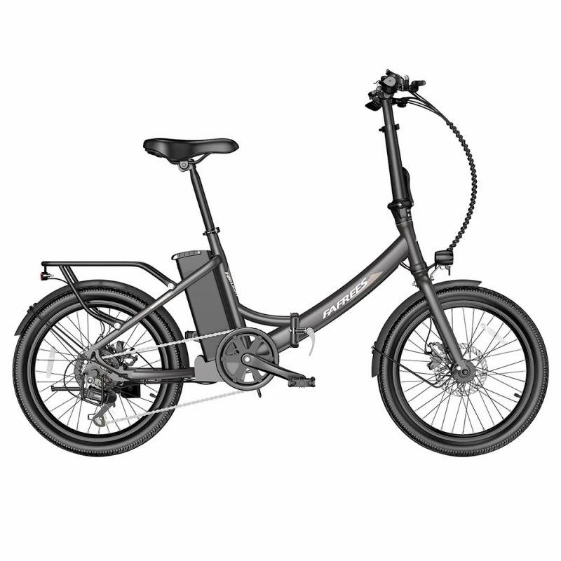 FAFREES F20 Light 20*1.95” Tire Foldable City Electric Bike, 48V 250W Motor, 14.5Ah Battery – Black  |   Electric Bike Electric Bike Electric Bike