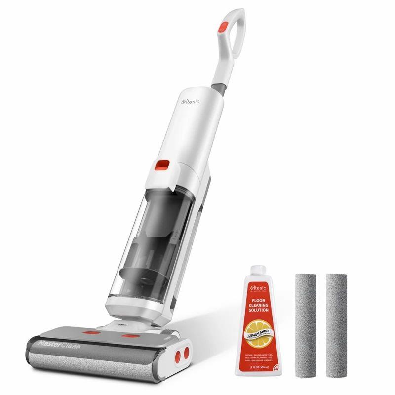 Ultenic AC1 Cordless Wet Dry Vacuum Cleaner, 15KPa Suction, 2L Water Tanks, Dual Edge Cleaning, 45min Runtime, Smart LED  |   Wet Dry Vacuum Cleaner Cordless Stick Vacuum Cordless Stick Vacuum