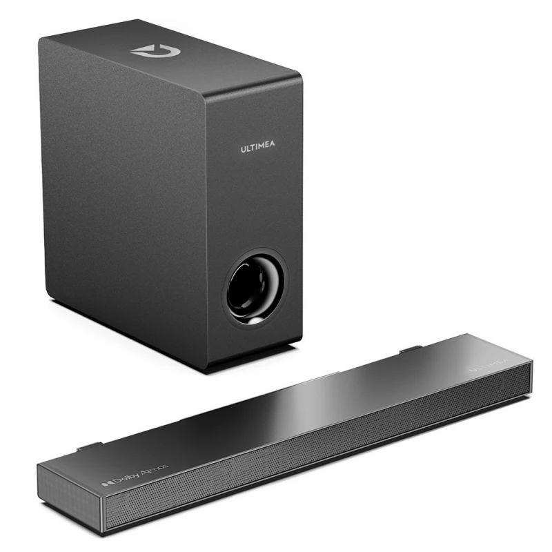 Ultimea Nova S50 Soundbar 3 Speakers 3D Surround Sound, 2.1 Channel Speaker  |   Home Gadgets Audio Audio